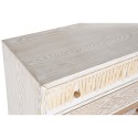 Cómoda DKD Home Decor Abeto Natural Algodão Branco (80 x 35 x 80 cm)