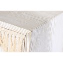 Cómoda DKD Home Decor Abeto Natural Algodão Branco (80 x 35 x 80 cm)