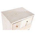 Cómoda DKD Home Decor Abeto Natural Algodão Branco (48 x 35 x 89 cm)