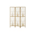 Spanische Wand DKD Home Decor 136 x 2,5 x 180 cm Metall Bambus 30 x 40 cm