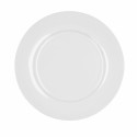 Assiette plate Bidasoa Glacial Céramique Blanc (27 cm) (Pack 4x)