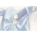 Pintura DKD Home Decor Mulher Tradicional 102 x 4,5 x 102 cm (2 Unidades)