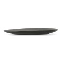 bandeja de aperitivos Bidasoa Fosil Preto Cerâmica Alumina 34 x 20,3 x 3 cm (6 Unidades)