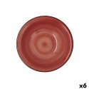 Tigela Quid Vita Cerâmica Vermelho (18 cm) (Pack 6x)
