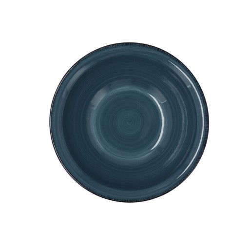 Tigela Quid Vita Cerâmica Azul (18 cm) (Pack 6x)