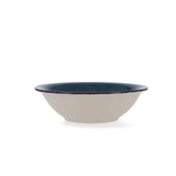 Tigela Quid Vita Cerâmica Azul (18 cm) (Pack 6x)