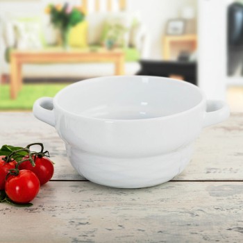 Tazze per Consommé Quid Vita Bicolore 500 ml (6 Unità) (Pack 6x)