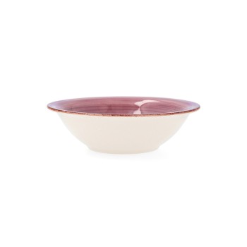 Tigela Quid Peoni Vita Cerâmica Cor de Rosa (18 cm) (Pack 6x)