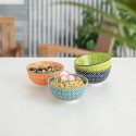 Tigela Quid Pippa Multicolor Cerâmica (24 Unidades) (Pack 24x)