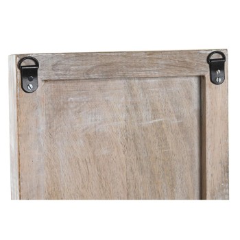 Wanddekoration DKD Home Decor Spiegel Baum Weiß Holz MDF (45 x 2,5 x 65 cm)