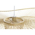 Candeeiro de teto DKD Home Decor Natural Bambu 50 W 80 x 80 x 29 cm