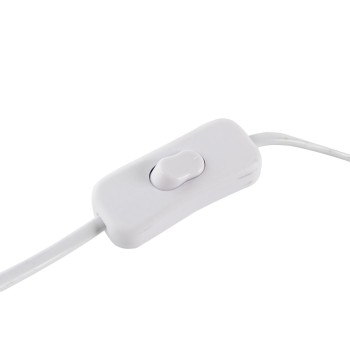 Lâmpada de mesa DKD Home Decor Castanho Rotim 50 W (29 x 29 x 40 cm)