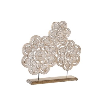 Figura Decorativa DKD Home Decor 50 x 9 x 45 cm Branco