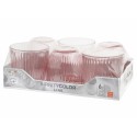 Conjunto de Copos Bormioli Rocco Line Lilás 6 Unidades Vidro (290 ml)