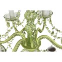 Candeeiro de teto DKD Home Decor Metal Verde Acrílico 25 W (51 x 51 x 100 cm)