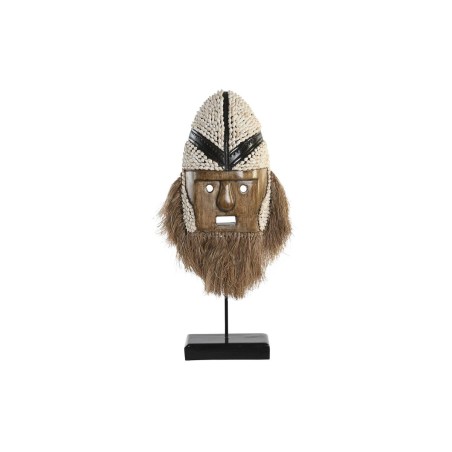 Figurine Décorative DKD Home Decor Naturel Blanc Coquillages Masque (30 x 10 x 60 cm) Figurine Décorative DKD Home Decor Naturel Blanc Coquillages Masque (30 x 10 x 60 cm)