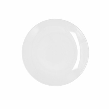 Piatto da pranzo Bidasoa Glacial Coupe Bianco Ceramica Ø 21 cm (6 Unità) (Pack 6x)