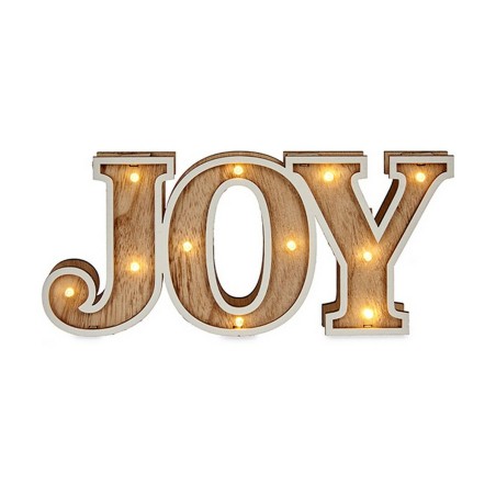 Figurine Décorative Joy Lumière 3,7 x 11,5 x 26 cm Naturel Bois Figurine Décorative Joy Lumière 3,7 x 11,5 x 26 cm Naturel Bois