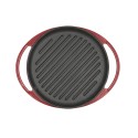 Asadora Bidasoa Hierro Fundido Rojo (25 cm)