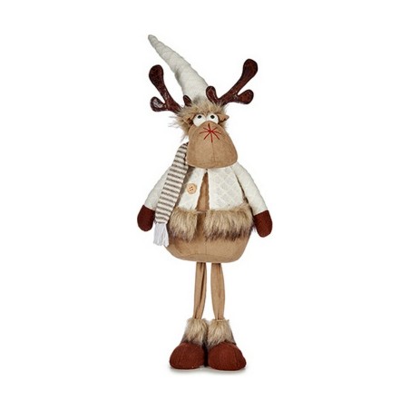 Christmas Reindeer Brown White 24 x 63 x 27 cm Christmas Reindeer Brown White 24 x 63 x 27 cm