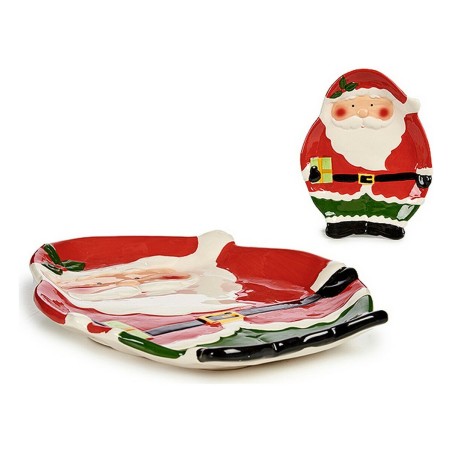 Tischdekoration Weihnachtsmann Rot aus Keramik Tischdekoration Weihnachtsmann Rot aus Keramik