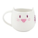 Tazza con Piatto Gorjuss Purrrrrfect love Ceramica Sottobicchieri Tazza