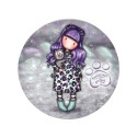 Tazza con Piatto Gorjuss Smitten kitten Bianco Nero Ceramica Sottobicchieri Tazza