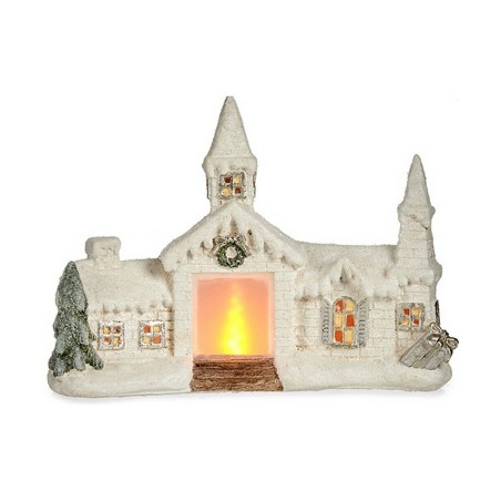 Decorative Figure Christmas House 10,2 x 30,2 x 40 cm Ceramic Decorative Figure Christmas House 10,2 x 30,2 x 40 cm Ceramic