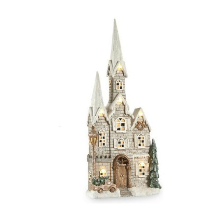Decorative Figure House Christmas LED Light Music Grey White Brown Green Magnesium 20 x 125 x 55 cm Decorative Figure House Christmas LED Light Music Grey White Brown Green Magnesium 20 x 125 x 55 cm