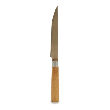 Küchenmesser Kinvara KT116042D Braun Silberfarben Bambus Edelstahl 2 x 24 x 2 cm