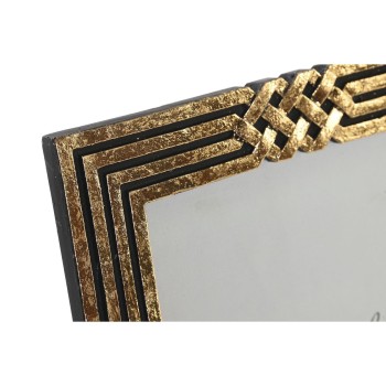Cornice Portafoto DKD Home Decor 14,7 x 1,5 x 19,7 cm Dorato Resina Neoclassico