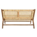 Banco DKD Home Decor Marrón Natural 120 x 76 x 68 cm