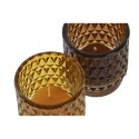 Conjunto de Velas DKD Home Decor 36 g Urbana (2 Unidades) (12 Unidades)