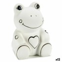Sparbüchse Pincello 19283 aus Keramik Frosch 9 x 12 x 9 cm (12 Stück)