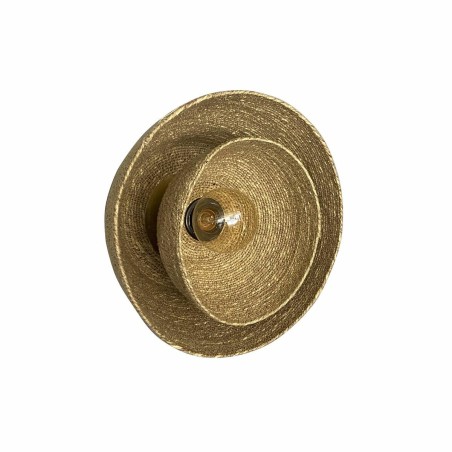 Luminária de parede DKD Home Decor Castanho Zostera marina (30 x 18 x 30 cm)