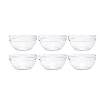 Bol Vivalto TP-3/BHA6 Transparent verre 250 ml (6 Unités)