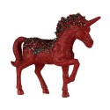 Figurine Décorative Licorne 9,5 x 31 x 40 cm Rouge Bleu Plastique