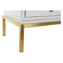 Armário DKD Home Decor Branco Dourado Metal Choupo 120 x 50 x 175 cm