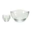 Ciotola Vivalto TP-1019-12/BHZ Trasparente Vetro 460 ml 12 x 6 x 12 cm (6 Unità)