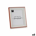Photo frame Crystal Red White Plastic (2,5 x 31,2 x 26 cm) (6 Units)