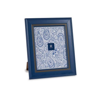 Moldura de Fotos Cristal Azul Plástico (6 Unidades) (2 x 33 x 28 cm)