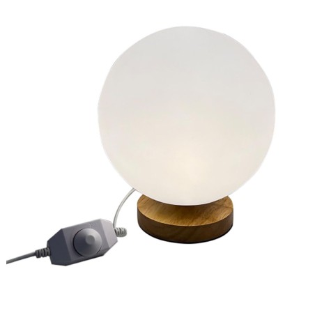 Lampada da tavolo DKD Home Decor Naturale Legno Polietilene Alluminio Bianco (20 x 20 x 23 cm) Lampada da tavolo DKD Home Decor Naturale Legno Polietilene Alluminio Bianco (20 x 20 x 23 cm)
