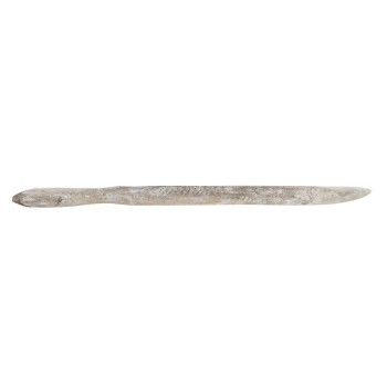 Centrotavola DKD Home Decor 74 x 12 x 4,5 cm Finitura invecchiata Marrone Pesce Mediterraneo (2 Unità)
