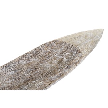 Centrotavola DKD Home Decor 74 x 12 x 4,5 cm Finitura invecchiata Marrone Pesce Mediterraneo (2 Unità)