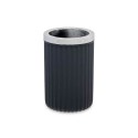 Bicchiere Berilo 3436-3 Antracite Plastica 7,5 x 11,5 x 7,5 cm Portaspazzolini da Denti (32 Unità)