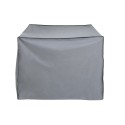 Custodia per Sedia DKD Home Decor Nero Grigio scuro 100 x 100 x 80 cm