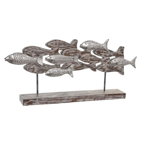 Statua Decorativa DKD Home Decor Finitura invecchiata Marrone Alluminio Legno di mango Spirali (68 x 9 x 30 cm) Statua Decorativa DKD Home Decor Finitura invecchiata Marrone Alluminio Legno di mango Spirali (68 x 9 x 30 cm)