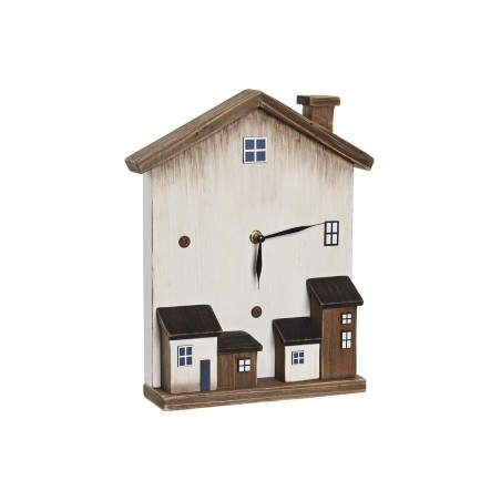 Orologio da Tavolo DKD Home Decor 26 x 7 x 31 cm Bianco Case Orologio da Tavolo DKD Home Decor 26 x 7 x 31 cm Bianco Case