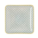 Plateau apéritif Quid Pippa Carré Céramique Multicouleur (21 x 21 cm) (8 Unités)