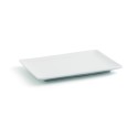 bandeja de aperitivos Quid Gastro Fun Branco Cerâmica 20 x 13 x 2 cm (6 Unidades)